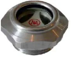 Uzay Pnömatik 38D-1-2'' Seviye Göstergesi - Cam Göstergeli Max.200 °C 10 bar