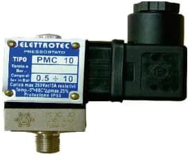Uzay Pnömatik PMC,-PPC-Basnc-Anahtarlar-Paslanmaz-Fark PMC, PPC Basınç Anahtarları (Çift Kontak SPDT) Max 250V - NBR Sızdırmazlık Elemanı - Alüminyum Gövde
