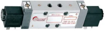 Uzay Pnömatik EC138020 5/2 Valfler (Çift Bobin Uyarılı)