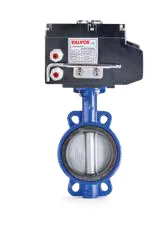 Valvos V2212417 Wafer Tip SS 316 Klape VİTON Contalı - ELEKTRİKLİ AKTÜATÖRLÜ