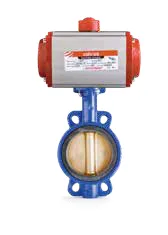 Valvos V2212517 Wafer Tip AL-BRONZ Klape ViTON Contalı - ELEKTRİKLİ AKTÜATÖRLÜ