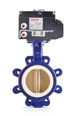 Valvos V2226417 Lug Al-Bronz Klape TEFLON Contalı - ELEKTRİKLİ AKTÜATÖRLÜ