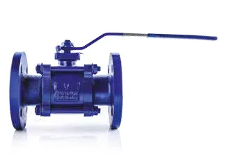 Valvos V2321015-KOLLU Üç Parçalı GG 25 Tam Geçişli Flanşlı